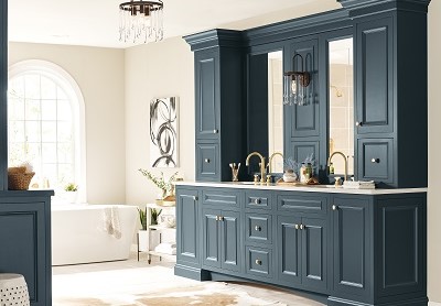 Schrock cabinets, available at ProSource Wholesale, offers beautiful color choices