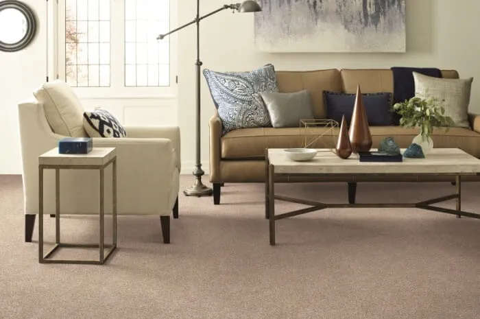 Tigressa carpet, available at ProSource Wholesale, is made of recycled material