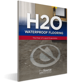 H2O waterproof flooring guide from ProSource Wholesale