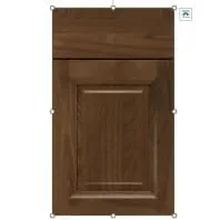 Kemper Decker cabinet in Mustang color available at ProSource Wholesale