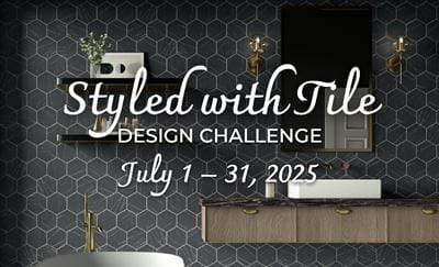 Styled with Tile: Design Challenge July 1 - 31, 2025
