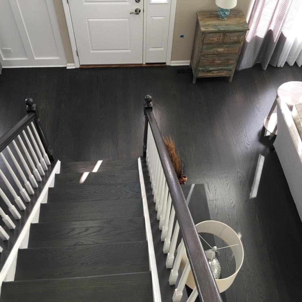Grey stained sales wood floors