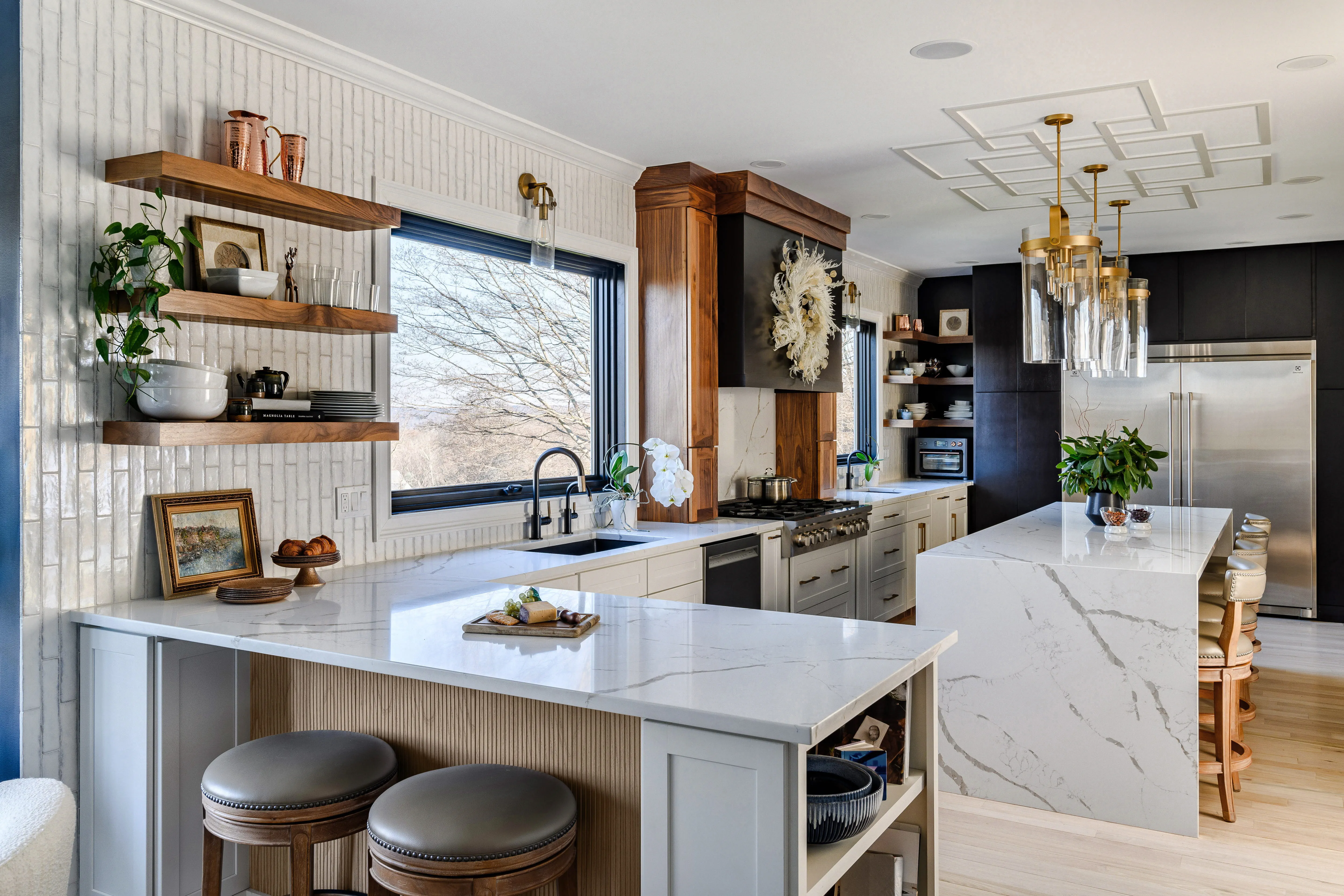 Remodeled kitchen