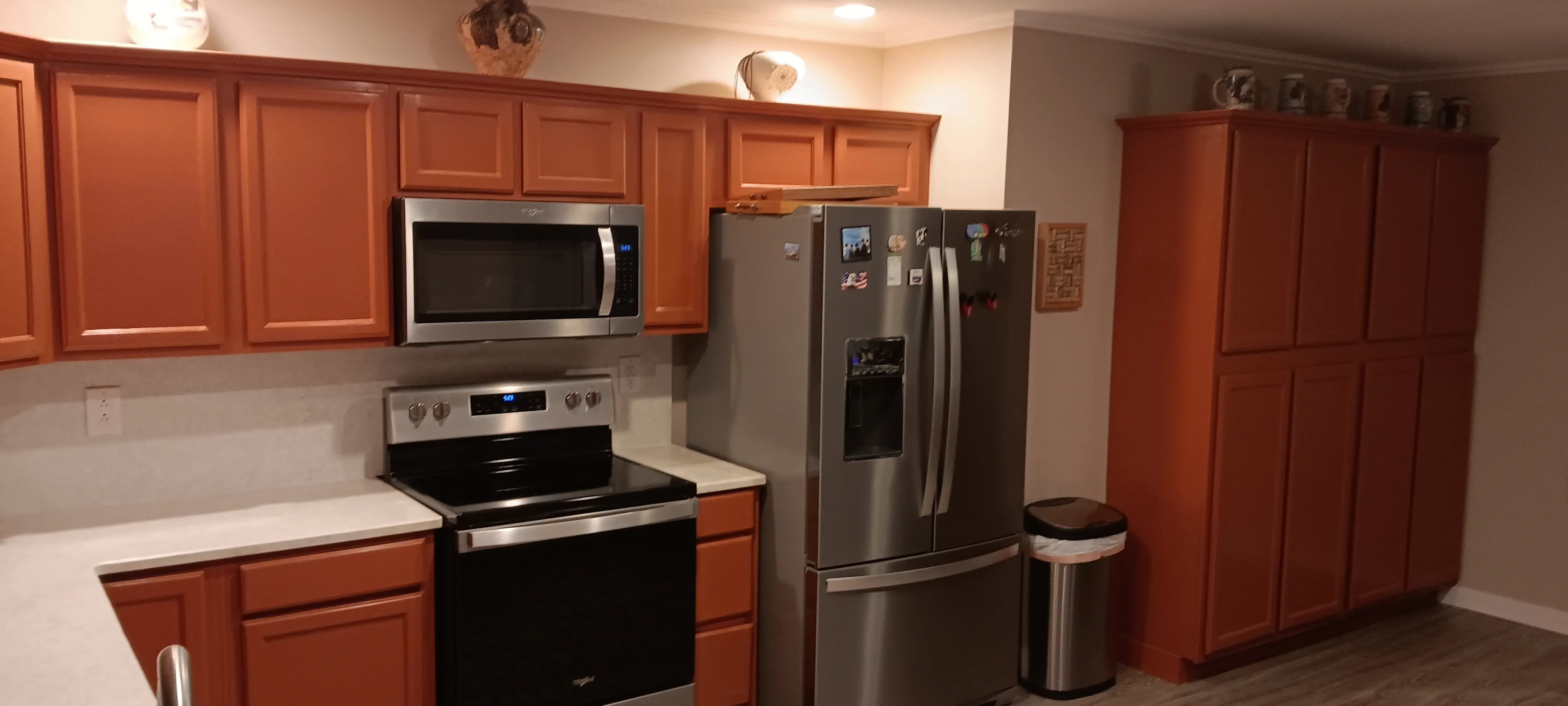 Remodeled kitchen