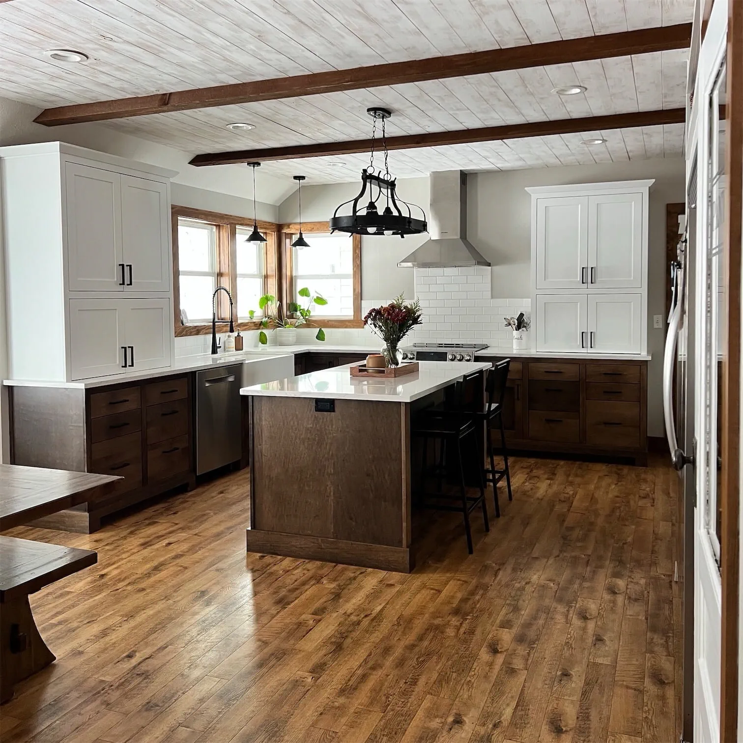 Remodeled kitchen