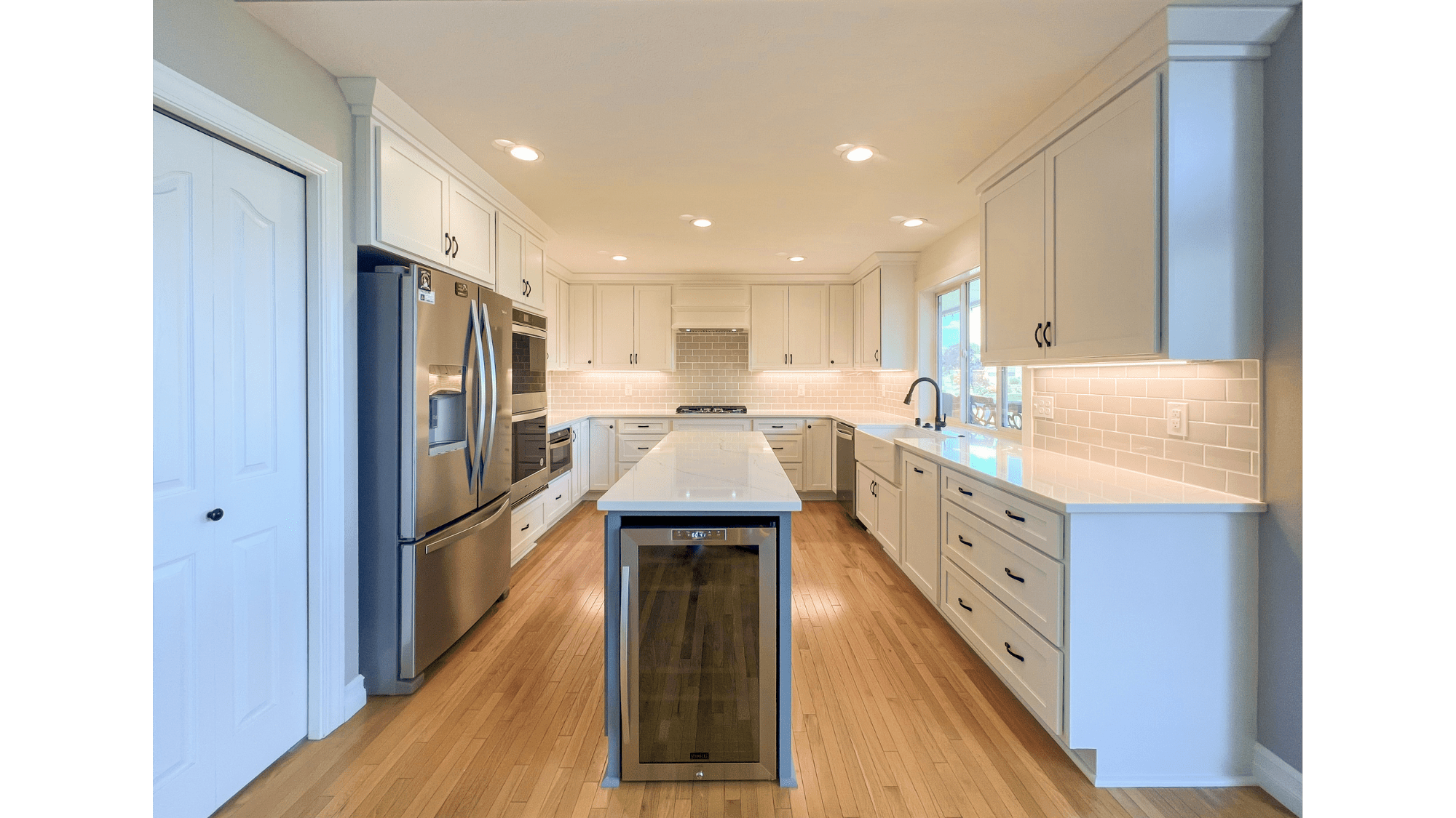 White Kitchen Remodel