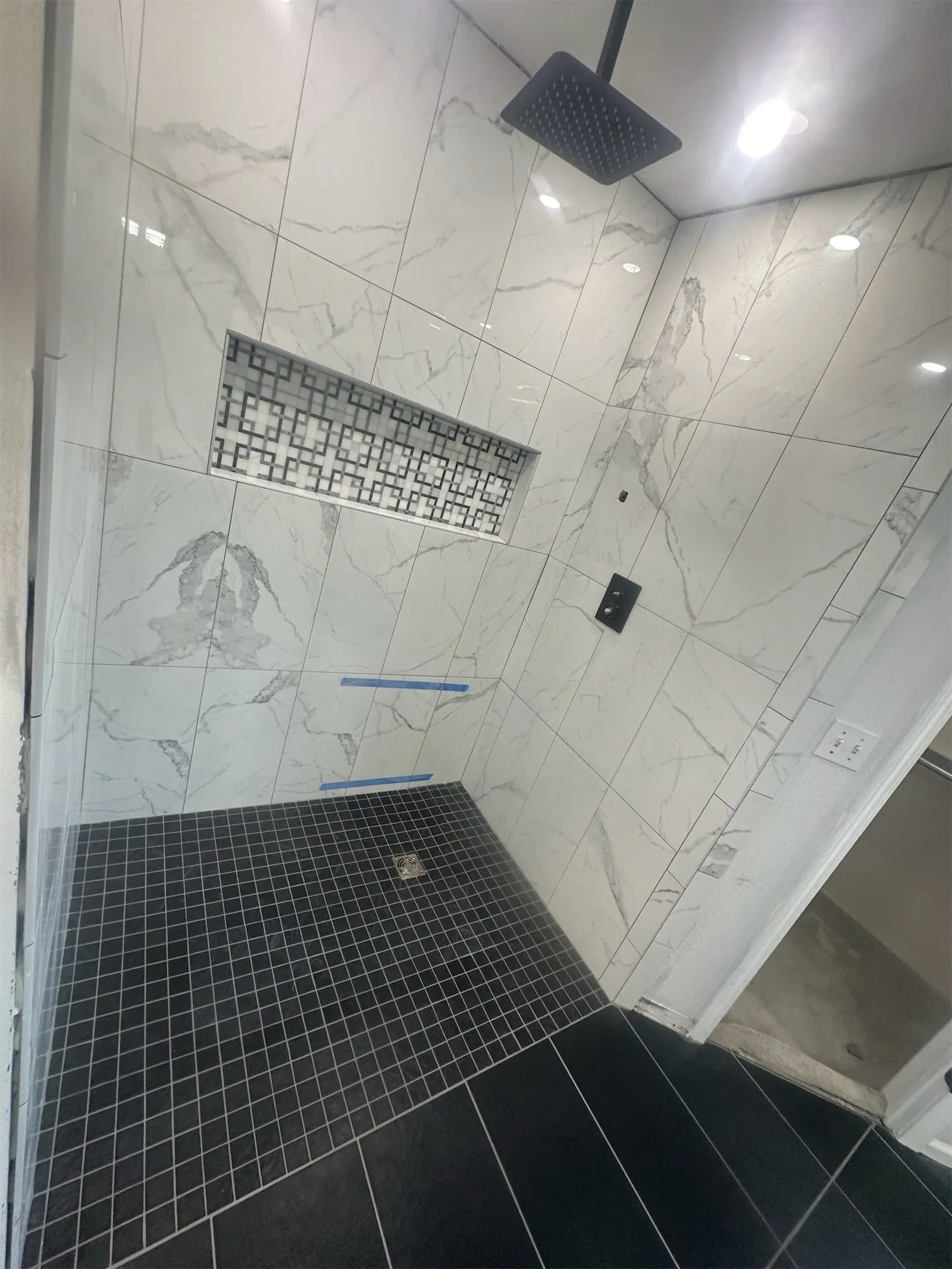 Bathroom shower remodel