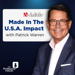 Made in the USA Impact Daltile with Patrick Warren 244 x 244
