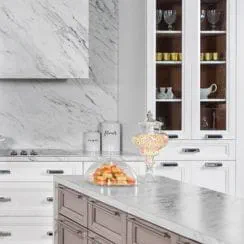 Fabuwood white kitchen cabinets