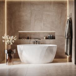 Fleurco Tonnetz-Petite_BTZ5531-18 featured in a bathroom