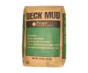 Paragon deck mud 75 pound bag