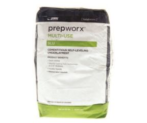 PrepWorx SLU 50 lb self-leveling underlayment bag