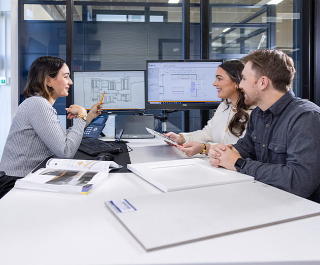 TradPro Designer assisting homeownerd