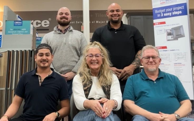 A photo of the team at ProSource of Sugarland