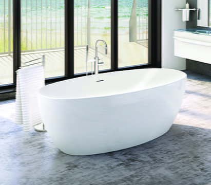 Freestanding bathtub