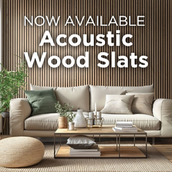 acoustic wood slats