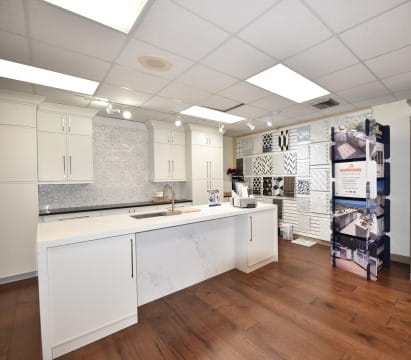 Cabinets display at ProSource of Palm Beach