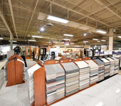 Carpet display at ProSource of Palm Beach