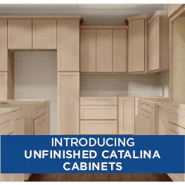 Unfinished Catalina Cabinets