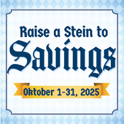 Raise a Stein to Savingings