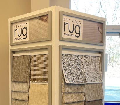 Area rugs display at ProSource of Nassau