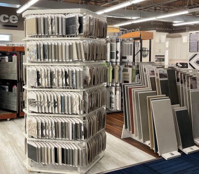 Tile display at ProSource of Nassau