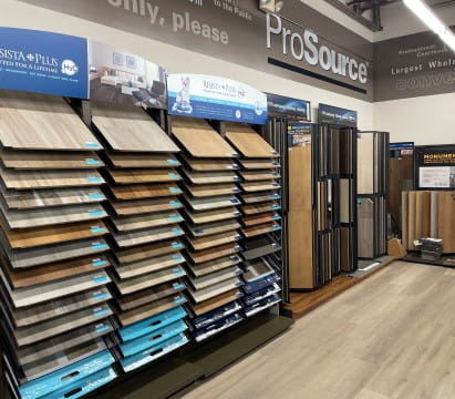 Vinyl display at ProSource of Nassau