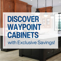 Discover waypoint cabinets with exclusive savings