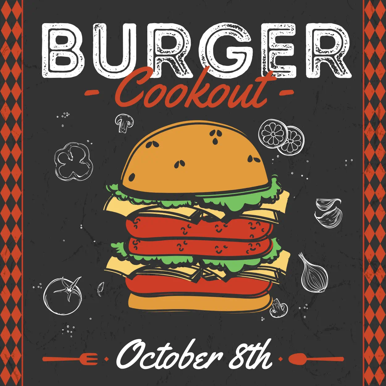 Burger cookout