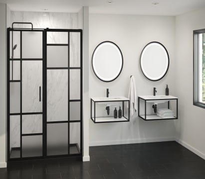 Shower doors by Fleurco